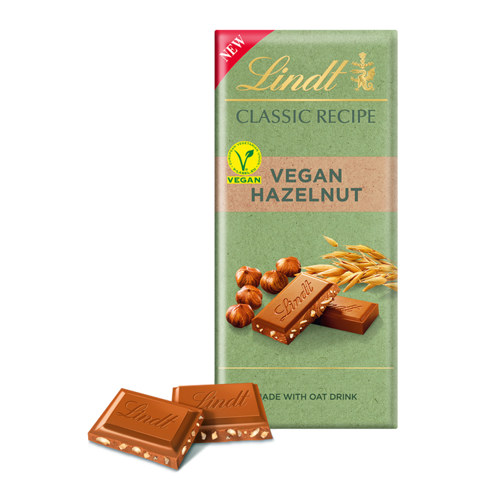 SALE 30% - Lindt Chocolate tablet Hazelnut 100gr (original hkd 79, expiry date 31-05-25)