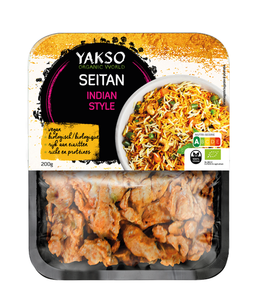 Yakso Organic Seitan Indian style 200gr