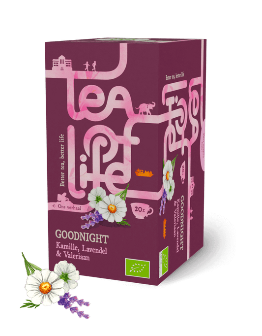 Tea of Life Organic Camomile, lavender & valerian 20x