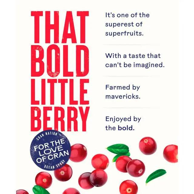 Ocean Spray Cranberry Juice (no sugar) 1000ml glutenfree