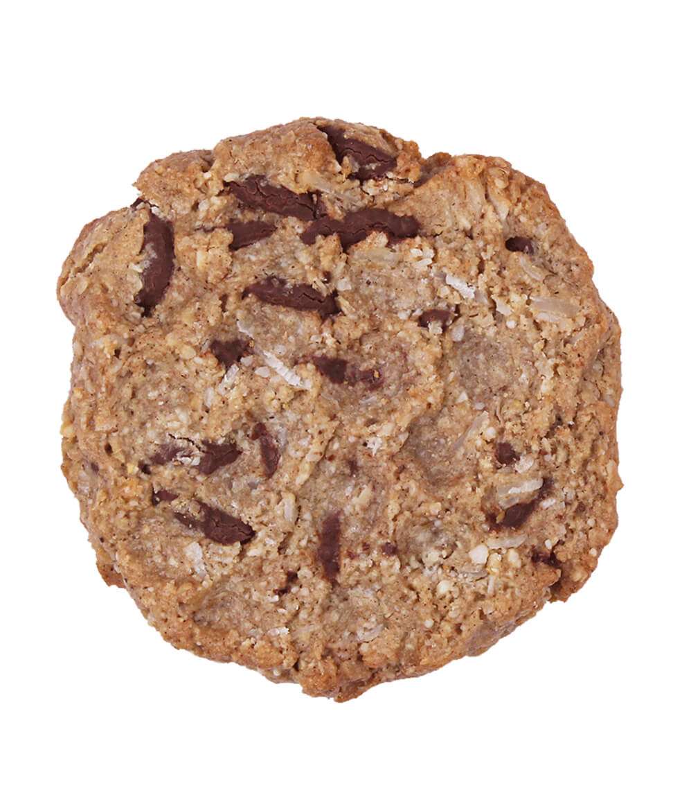 Kookie Kat Organic Vanille Choco Chip Cookie 50gr glutenfree