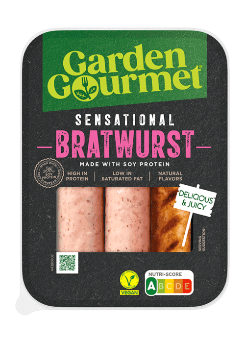 Garden Gourmet Bratwurst Sausages 180gr