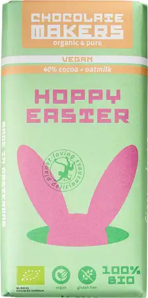 Easter special - Chocolate Makers Organic Choco bar Cinnamon 80gr