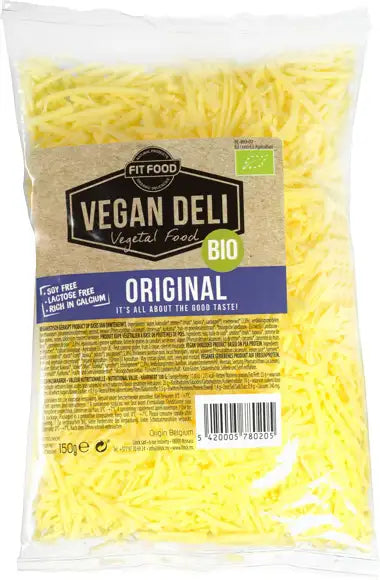 Vegan Deli Organic Grated Cheese Original 150gr