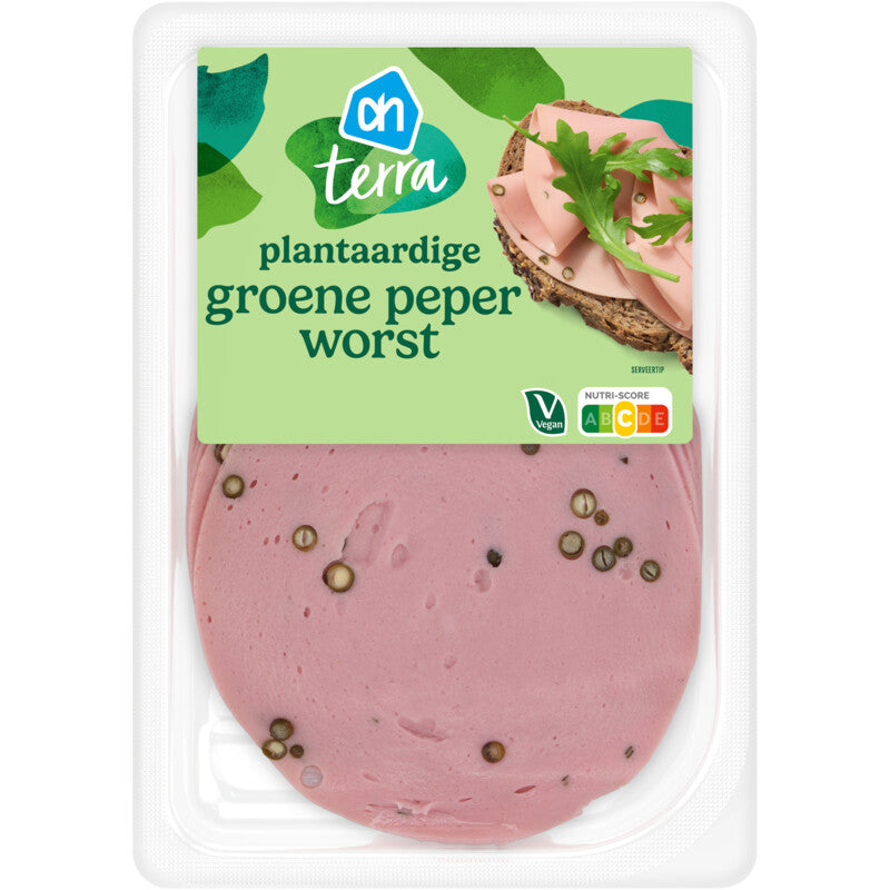 AH Terra Meat green pepper Slices 80gr glutenfree