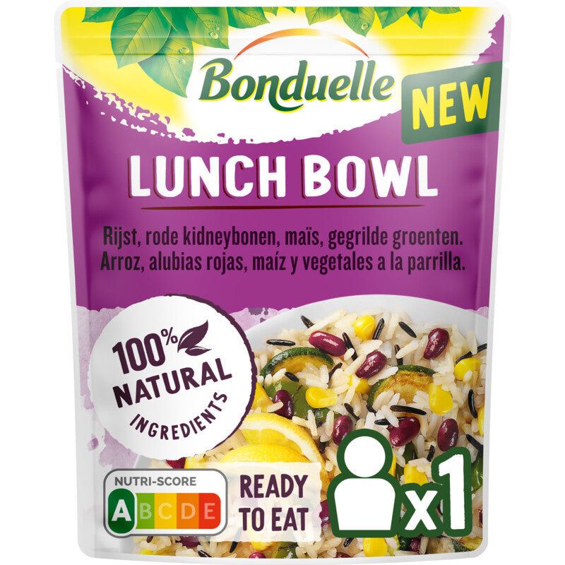 Bonduelle Ready to Eat Bowl Rice and Red Kidneybeans 250gr