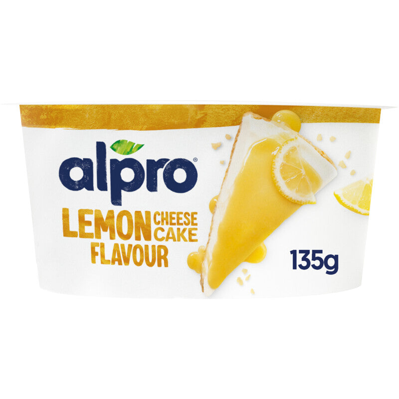 Alpro Dessert Cheesecake Lemon flavour 135gr glutenfree