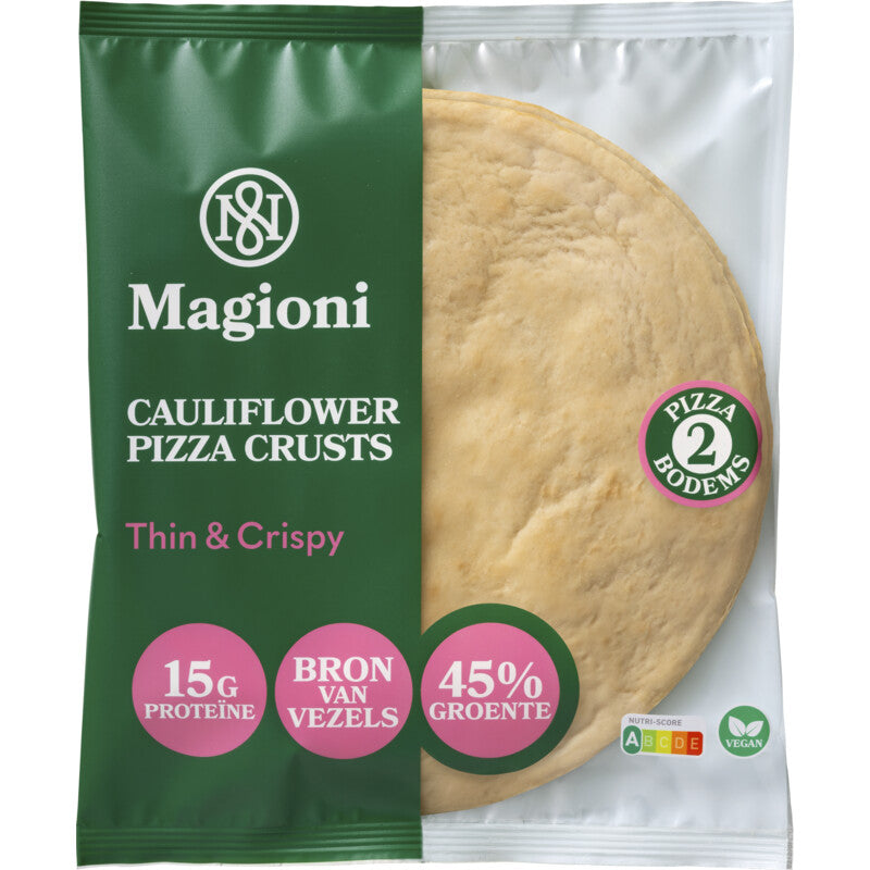 Magioni Fresh Pizzabase Cauliflower (2pieces) 390gr