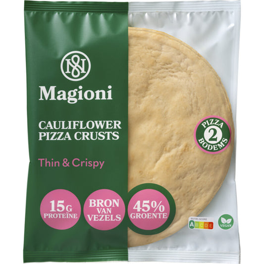 Magioni Fresh Pizzabase Cauliflower (2pieces) 390gr