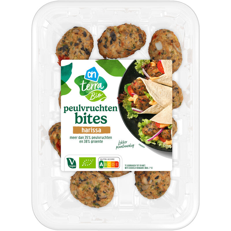 AH Terra Organic Protein bites Harissa 150gr
