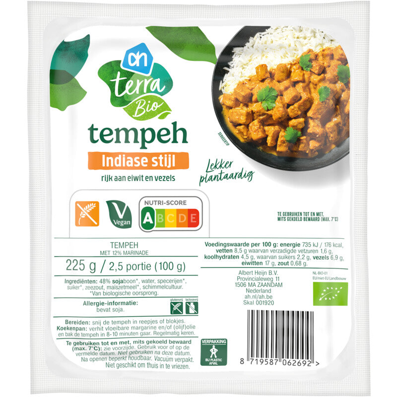 AH Terra Tempeh Indian-style 220gr
