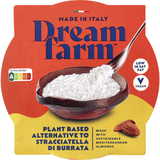 Dream Farm Stracciatella di Burrata from Almond and Cashew 150gr glutenfree