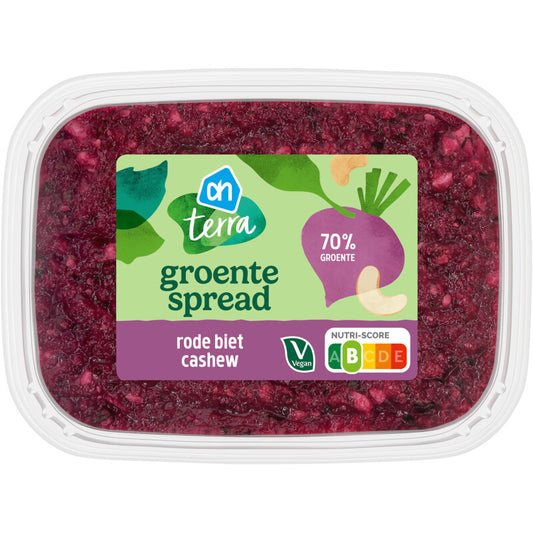 AH Terra Red Beet Cashew spread 150gr glutenfree