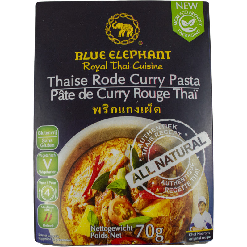 Blue Elephant Thai Curry Red paste 70gr