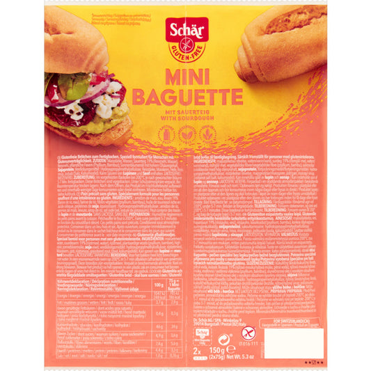 Schar Mini Baguette 150gr glutenfree