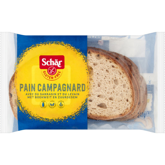 Schar Sourdough bread Pain Campagnard 240gr glutenfree