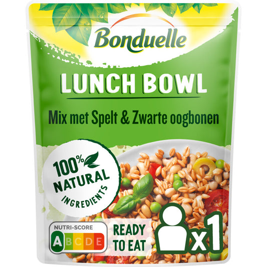 Bonduelle Ready to Eat Bowl Spelt and Black eyed peas 250gr