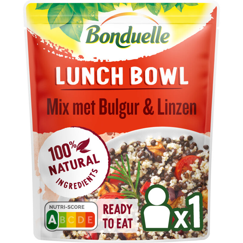 Bonduelle Ready to Eat Bowl Bulgar and Lentil 250gr