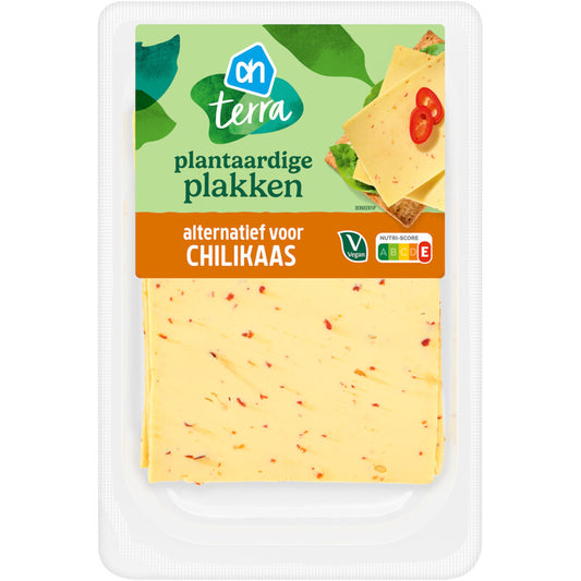 AH Terra Cheese Gouda slices Chili glutenfree 200gr