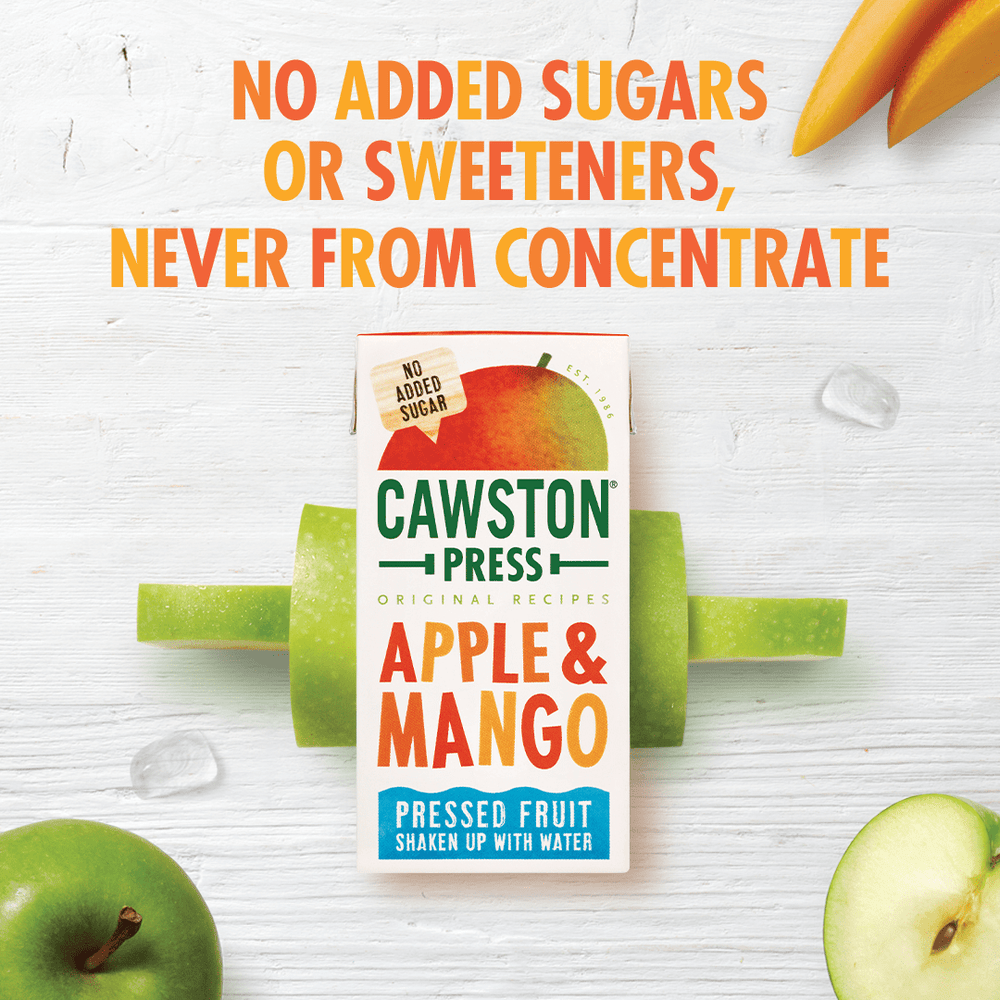 Cawston Press Mango & Apple Juice natural (no added sugar) 200ml