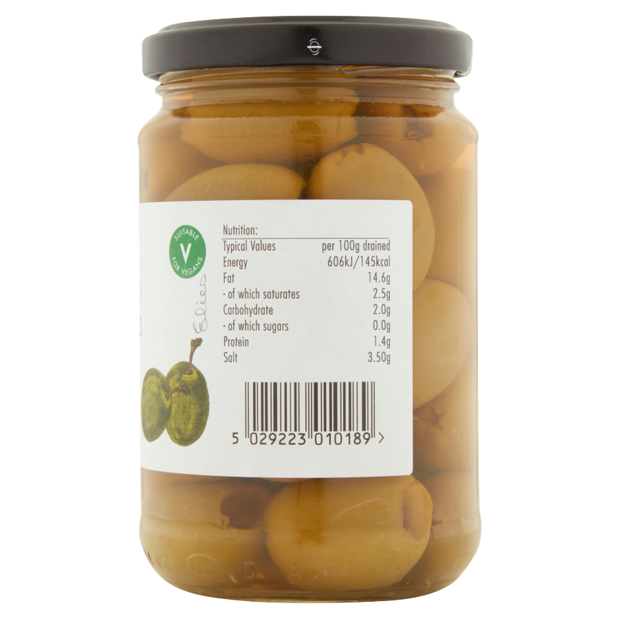 Odysea Big Halkidiki Pitted Olives 290gr glutenfree
