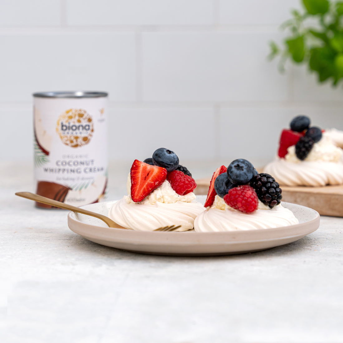 Biona Organic Coconut Whipping Cream 400ml glutenfree