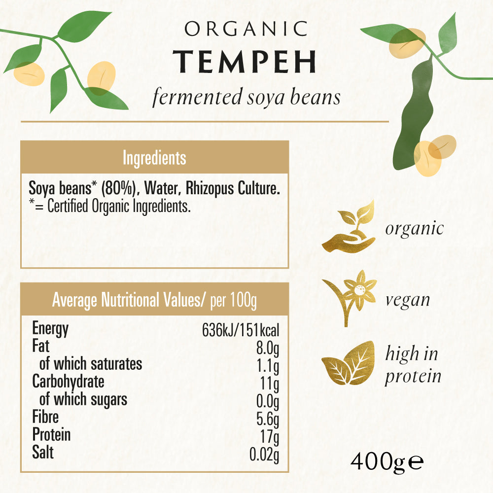 Biona Organic Tempeh 400gr glutenfree