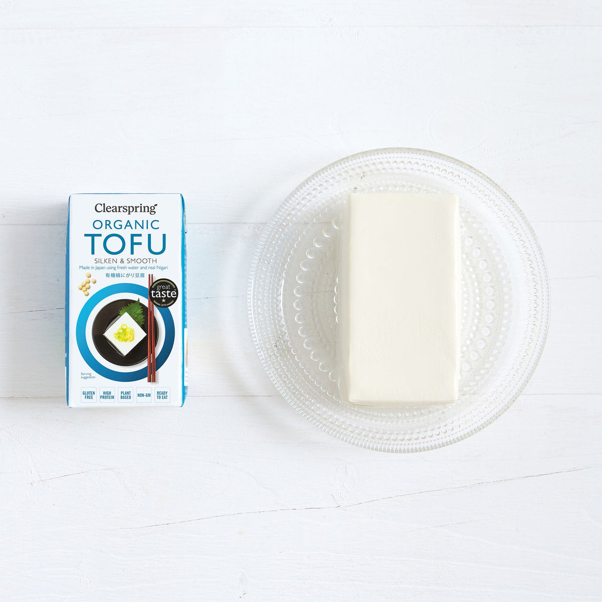 Clearspring Organic Tofu natural 300gr glutenfree