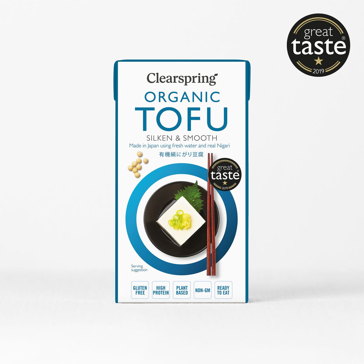 Clearspring Organic Tofu natural 300gr glutenfree