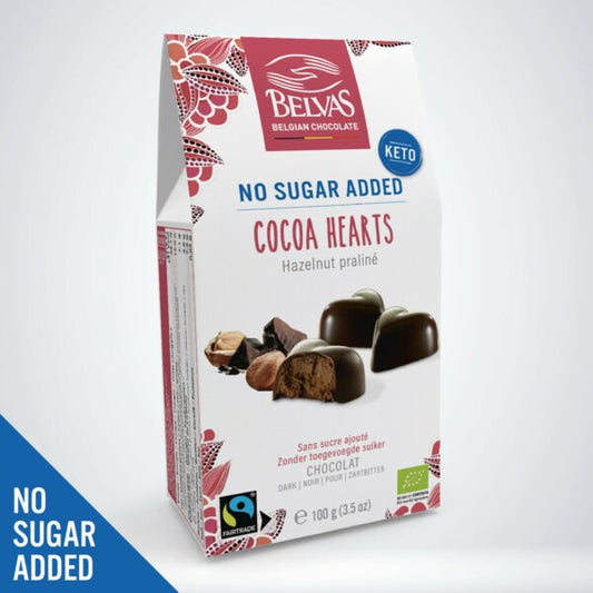 Belvas 有機巧克力薄片 100 克 無麩質