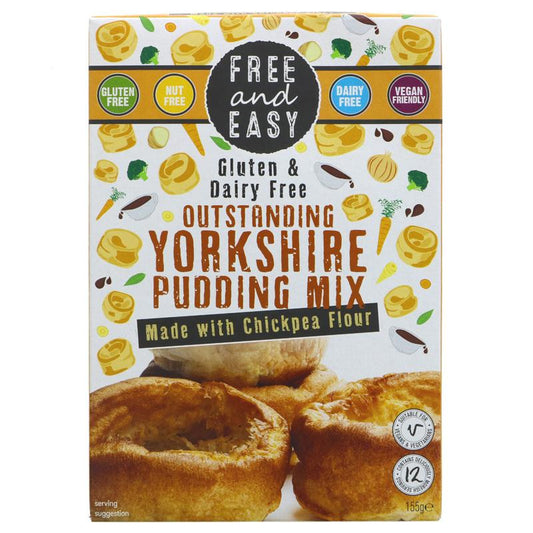 Free and Easy Yorkshire Pudding Mix (12pudding) 155gr glutenfree