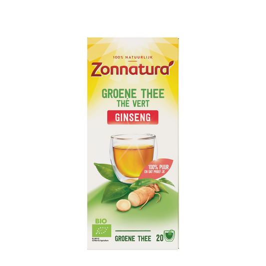 Zonnatura Organic Ginseng Green Tea 20x