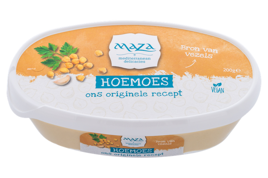 Maza Hummus Natural less salt spread 200gr glutenfree