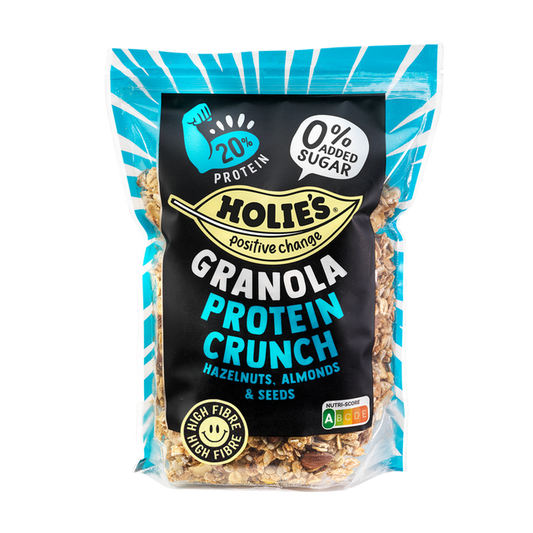 Holie's Granola Protein Crunch Hazelnut Almonds Seeds (no added sugar) 350gr