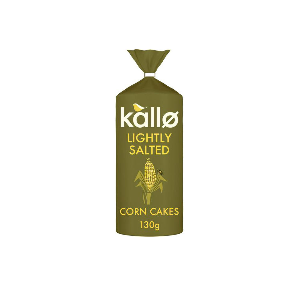 Kallo Organic Corn Wafers  slightly salted 130gr glutenfree