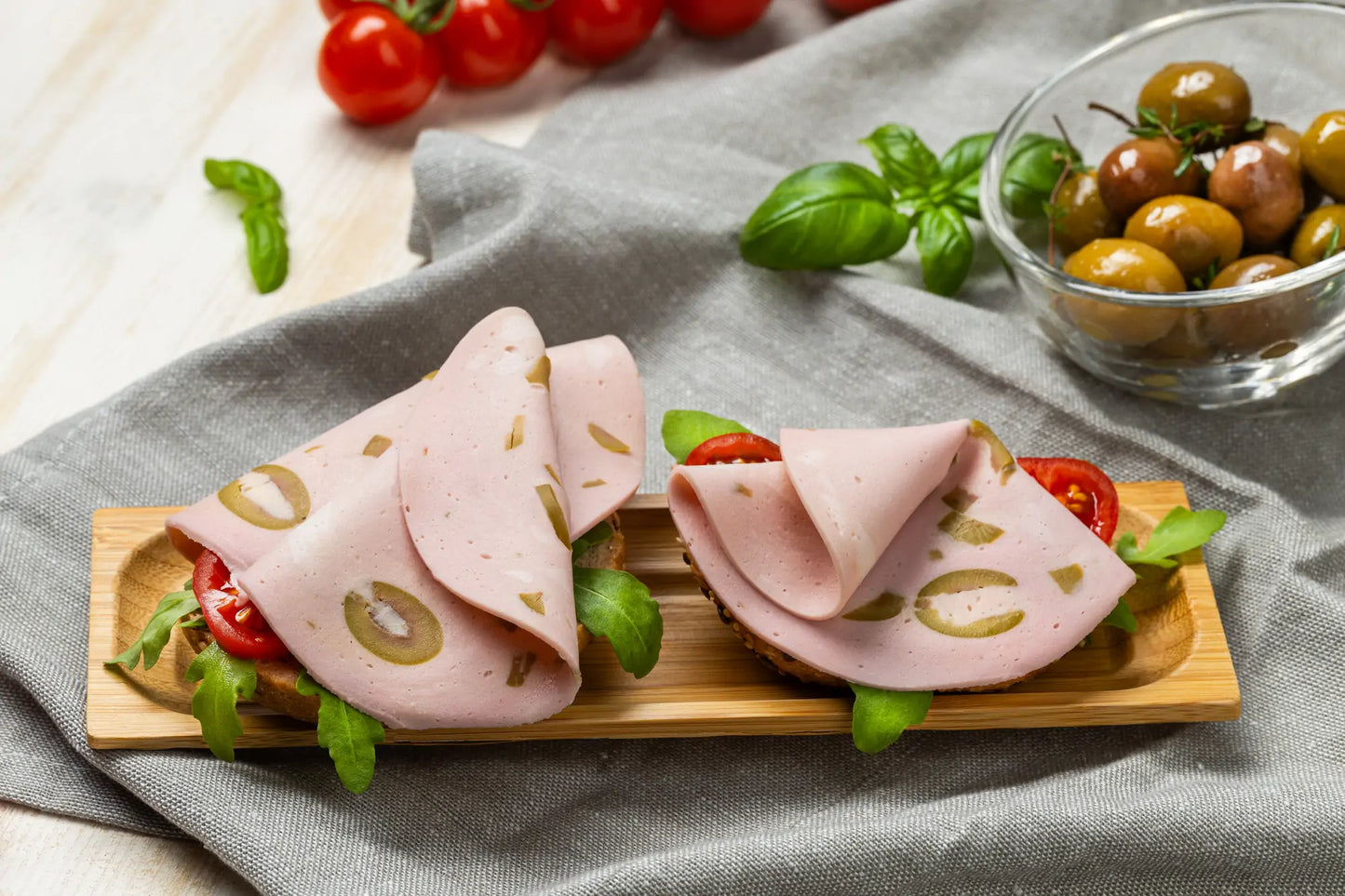 Verdino Mortadella with Olive Slices 80gr