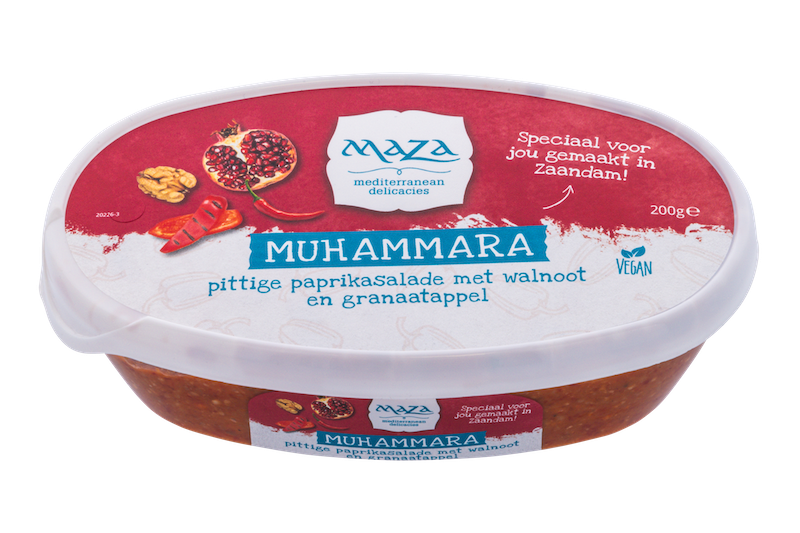 Maza Muhammara (paprika/walnut/pomegranate) spread 200gr