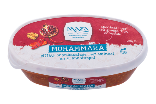 Maza Muhammara (paprika/walnut/pomegranate) spread 200gr