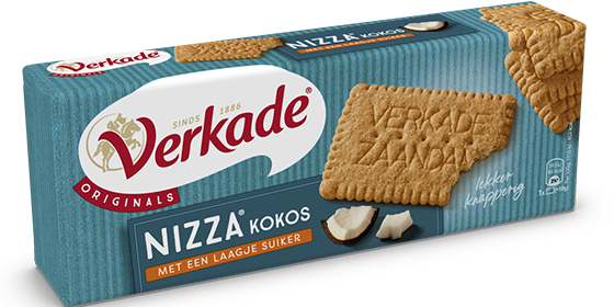 Verkade Nizza Coconut cookies 240gr