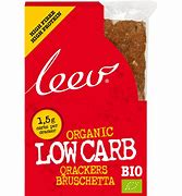 Leev Organic Low Carb Bruschetta Crackers 80gr