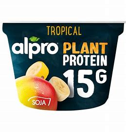 Alpro Protein Tropical Fruit Soya Yoghurt 200gr glutenfree