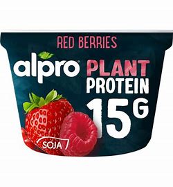 Alpro Protein Red Berries Soya Yoghurt 200gr glutenfree