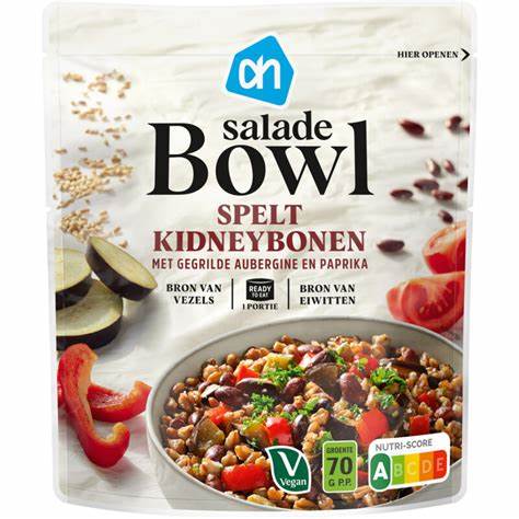 AH Terra Ready to Eat Bowl Spelt Kidney beans 250gr