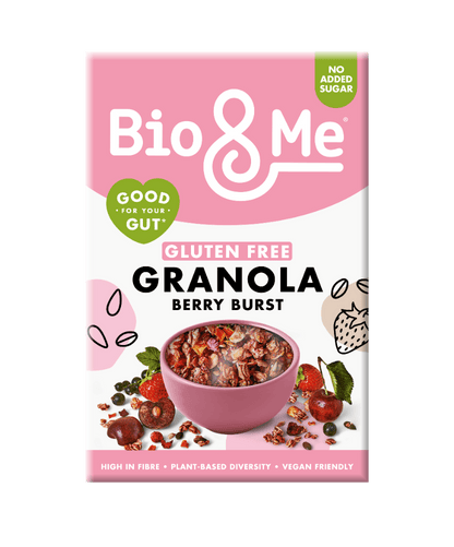 Bio & Me Glutenfree Granola Berry Burst (no added sugar) 350gr