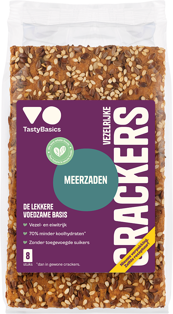 TastyBasics Crackers Multigrain 200gr