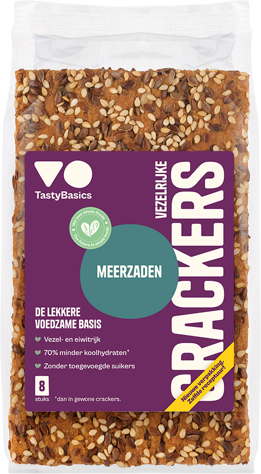 TastyBasics Crackers Multigrain 200gr