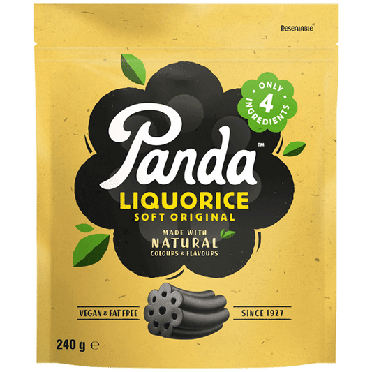 SALE 70% - Panda Natural Liquorice Original 240gr (original hkd 69, expiry July-24)