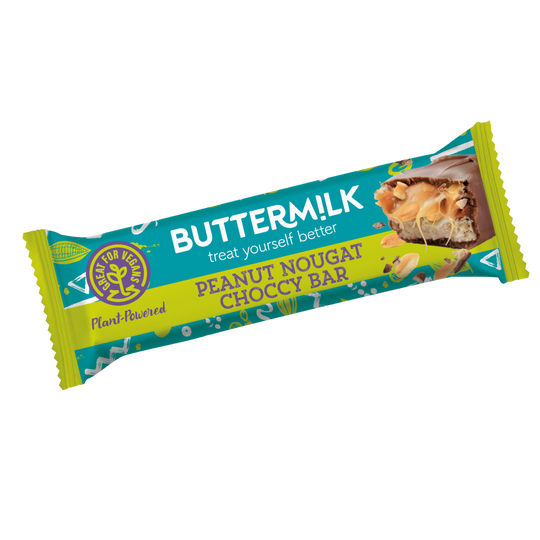 Buttermilk Peanut caramel Nougat Choco bar like Snickers 50gr