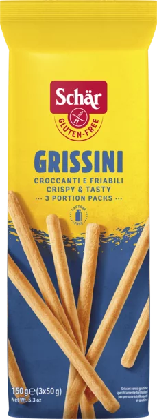 Schar Grissini Breadsticks 150gr glutenfree