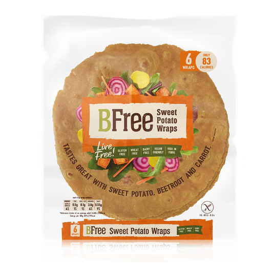 BFree Wraps Sweet Potato 6x 252gr glutenfree
